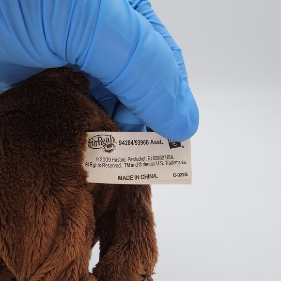 Furreal Friends Puppy Dog Plush Interactive Toy Chocolate Brown Lab 2009 WORKS - Picture 5 of 12
